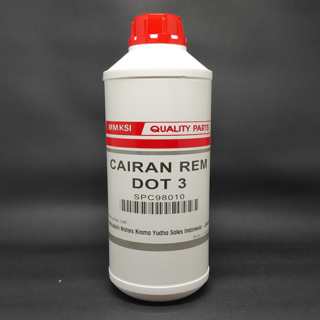 Minyak Rem - Mitsubishi (MMKSI/KTB) DOT 3 ASLI 1 Liter