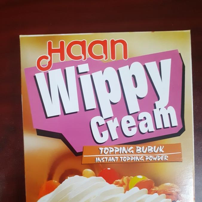 

(BISA COD) whipping cream bubuk haan 400 gram