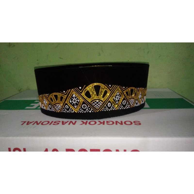 Songkok  Bordir Sogah "Aji Sukma"