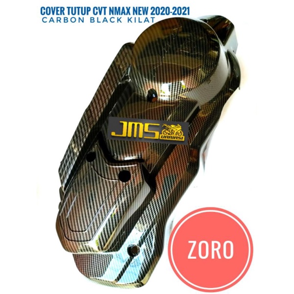 cover tutup carbon cvt nmax new 2020 dan aerox new zoro pnp