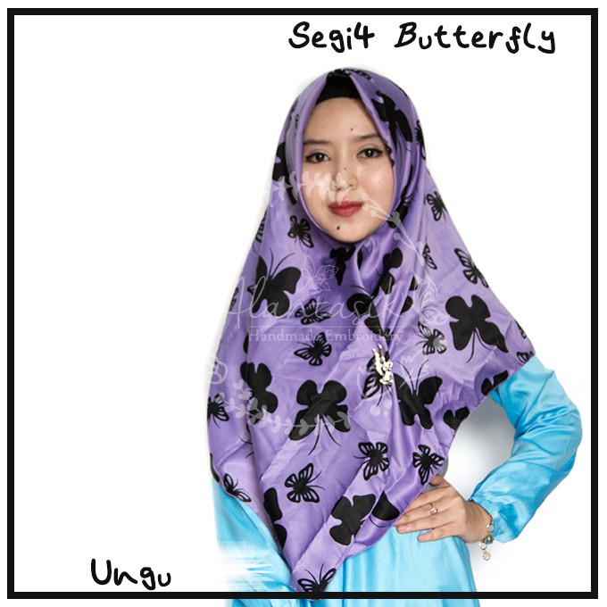 Alantasik - Segi Empat Butterfly velvet R.35