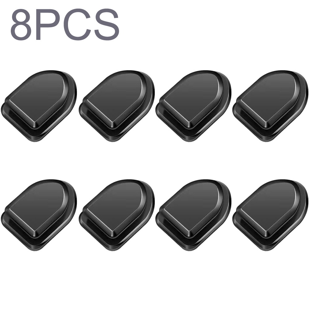 1 / 4 Pcs Gantungan Penyimpanan Kabel USB Headphone Dengan Perekat Untuk Interior Mobil