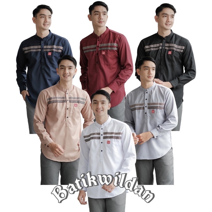 Baju Koko Kurta Terbaru Dewasa Lengan Panjang Material Toyobo Adem Serap Keringat