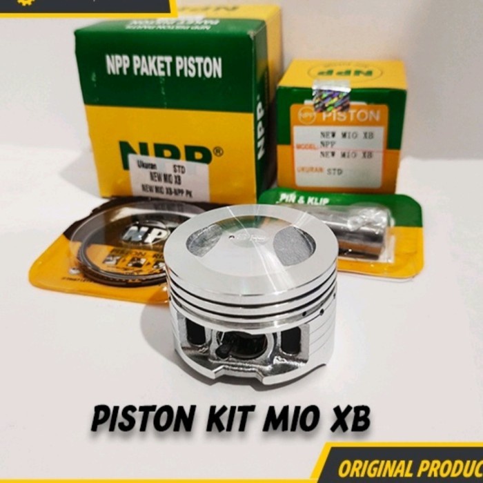 PISTON KIT,RING SEHER MIO NEW,XB OS STD,0,50,100 NPP ORIGINAL