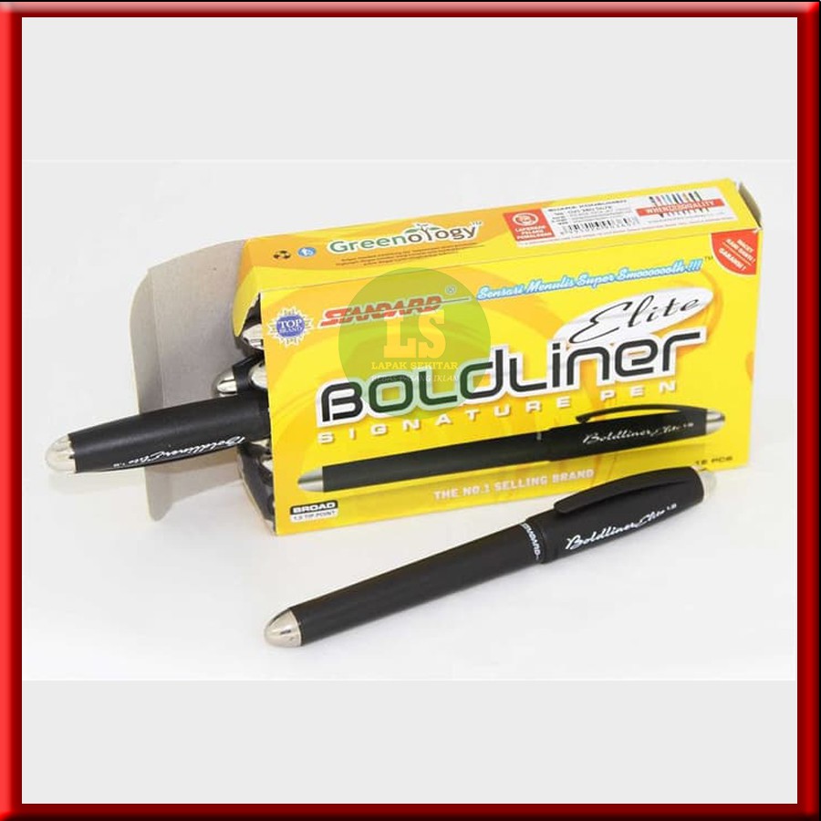 

Pulpen Gel Standard Boldliner Elite 1.0mm