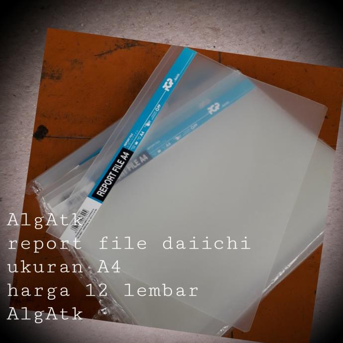 

Report File Daiichi Size A4 Isi 12 Lembar. Terlaris