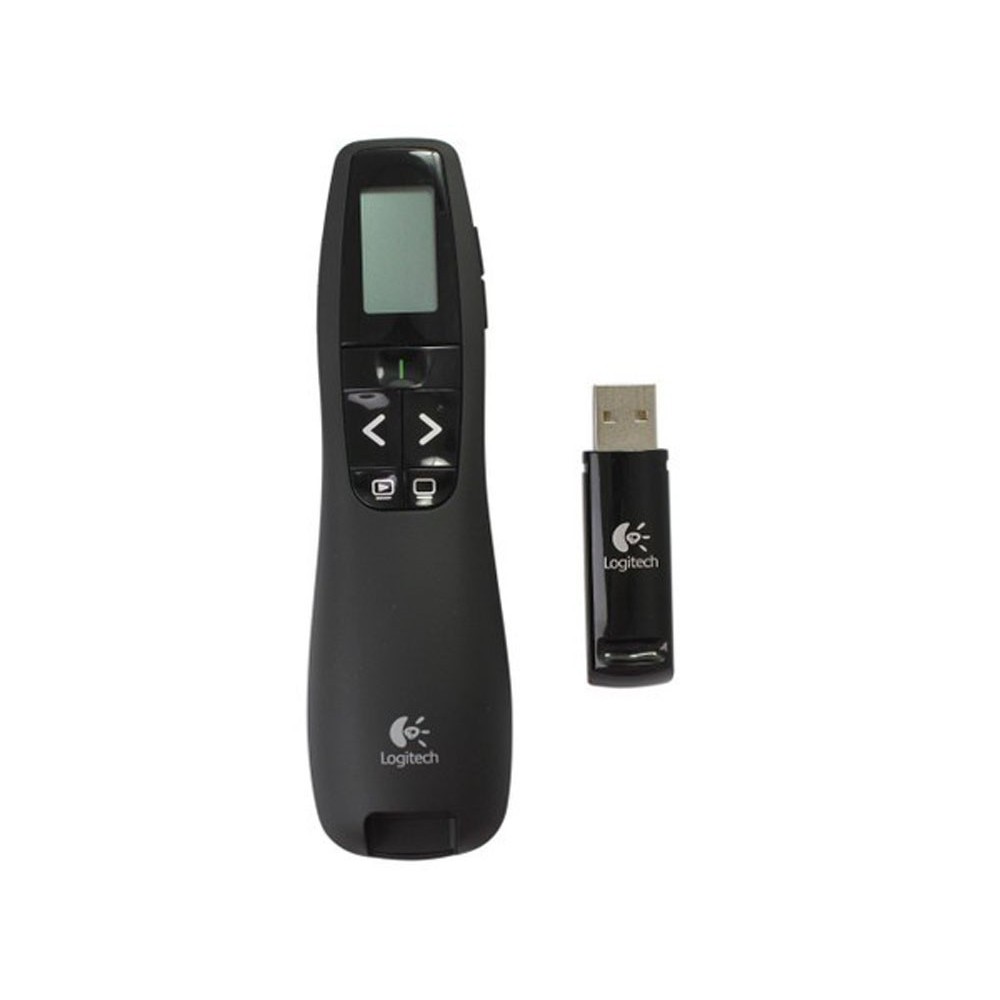 Logitech R800 Laser Pointer Wireless Professional Presenter GREEN Laser hijau 100% ORIGINAL