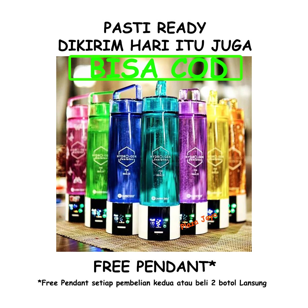 Botol Air Hidrogen Fontaine dan Air Antioksidan / Hydrogen Fontaine 2.1 (PEM &amp; Inhaler) LWG