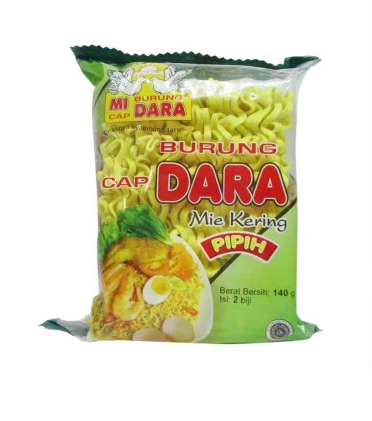 Mi Burung Dara Pipih 140gr