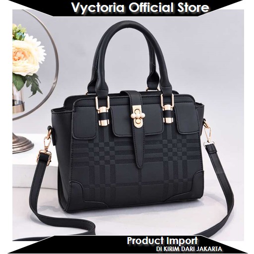 (COD) Vyctoria VOS5500 Tas Selempang Wanita Import Handbag Cantik Promo JT20282 LT1041 CR7322 BQ3015 20282 3015 1041 7322