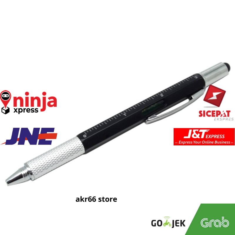 

TAFFWARE PENA MULTIFUNGSI STYLUS PENGGARIS LEVEL OBENG BARU