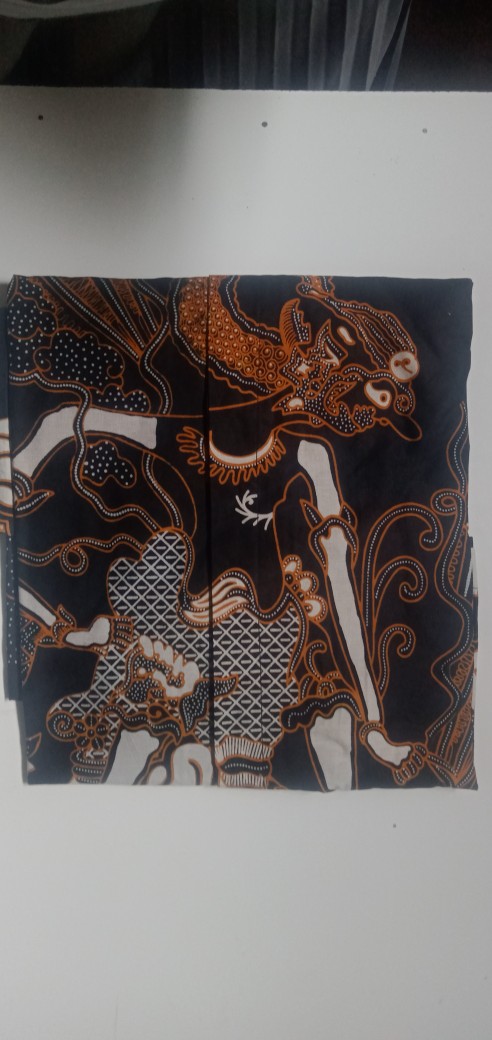 Wayang Mabur Kemeja Batik Pria Full Furing Bahan Katun Sragenan