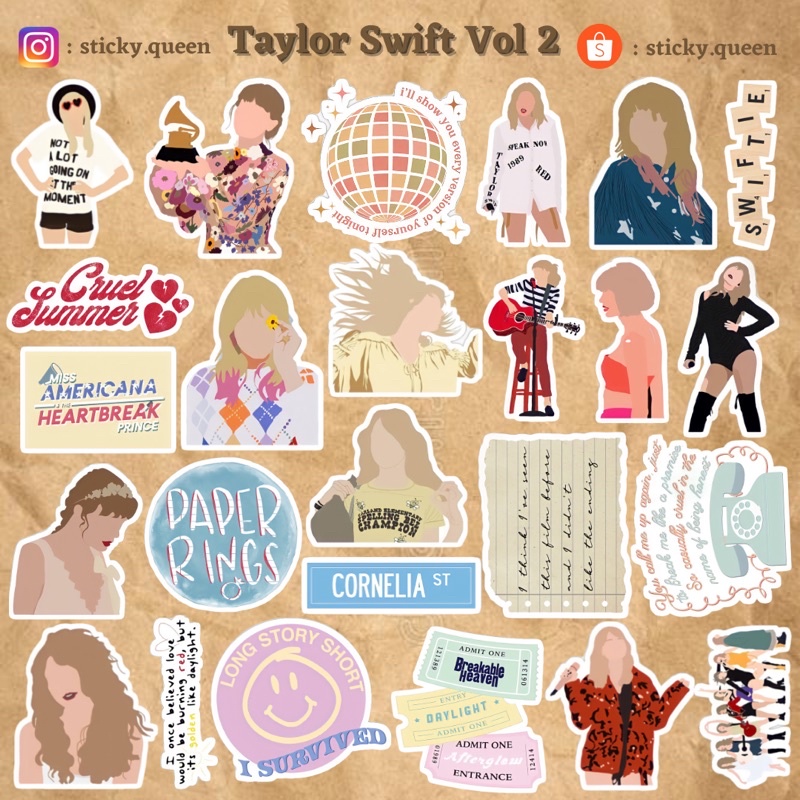

STICKER TUMBLR TAYLOR SWIFT VOL 2