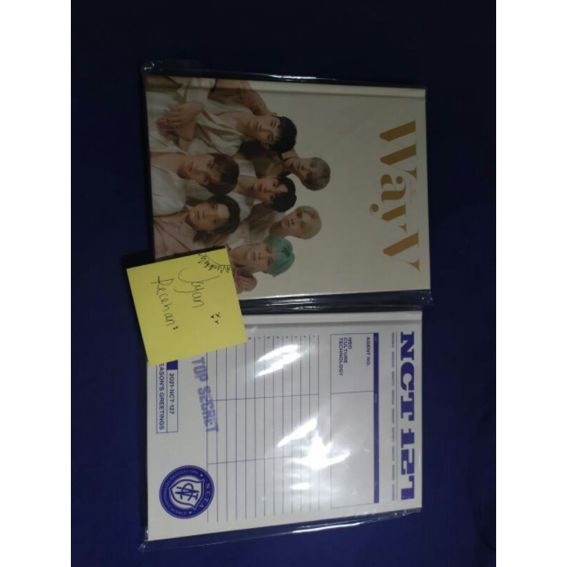 [READY] DIARY SG 2021 NCT127 & WAYV