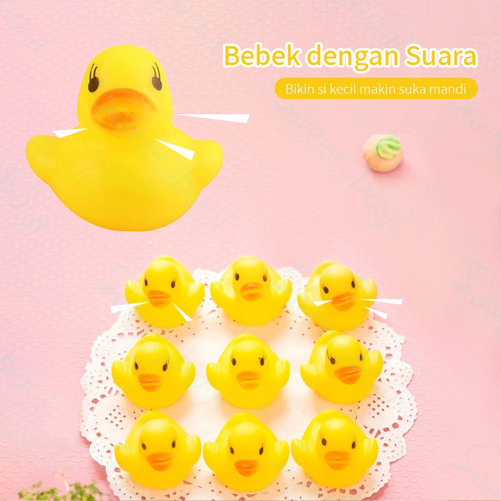 Sweetybayi Mainan mandi bayi / Mandi bebek Bath Toy