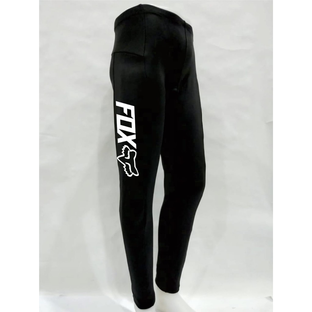 CELANA SEPEDA GOWES KETAT PADDING PANJANG POLOS