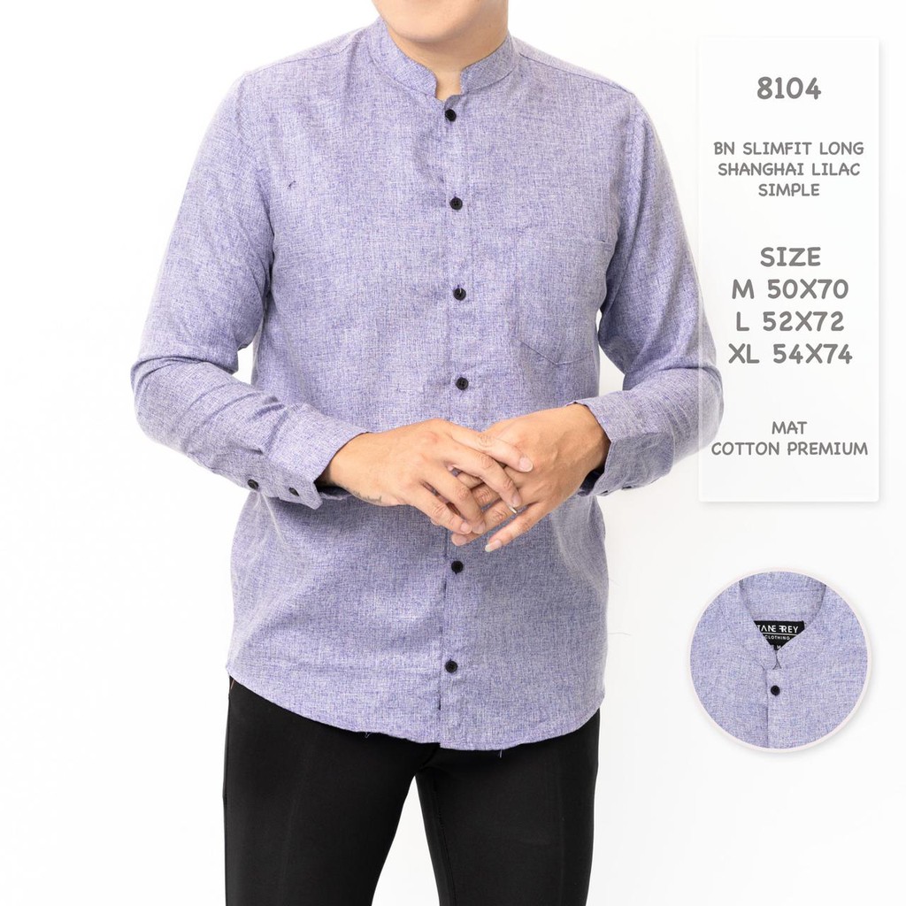 Kemeja Slimfit Lilac Original/Kemeja Slimfit Lilac Pria