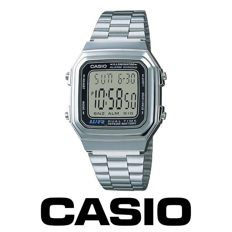 Jam Tangan Casio Original A178WA-1A A178WA