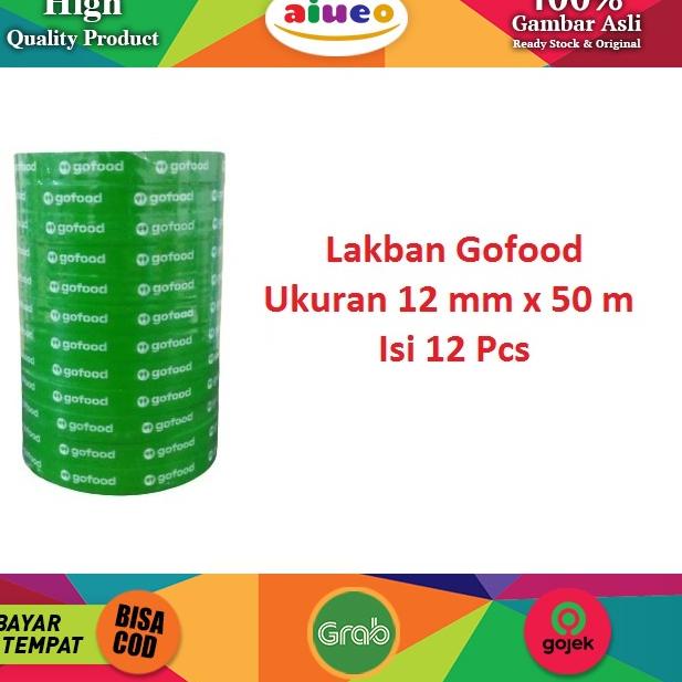 

CUCY Lakban Online Food / Orange Food / Green Food / Sayur 12 mm x 50 m - 12 Pcs wyvh783