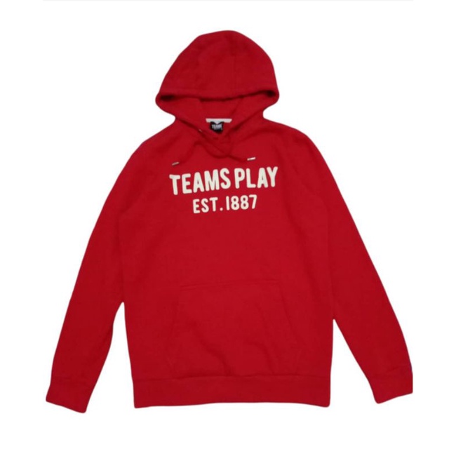 Hoodie Polham Second merah