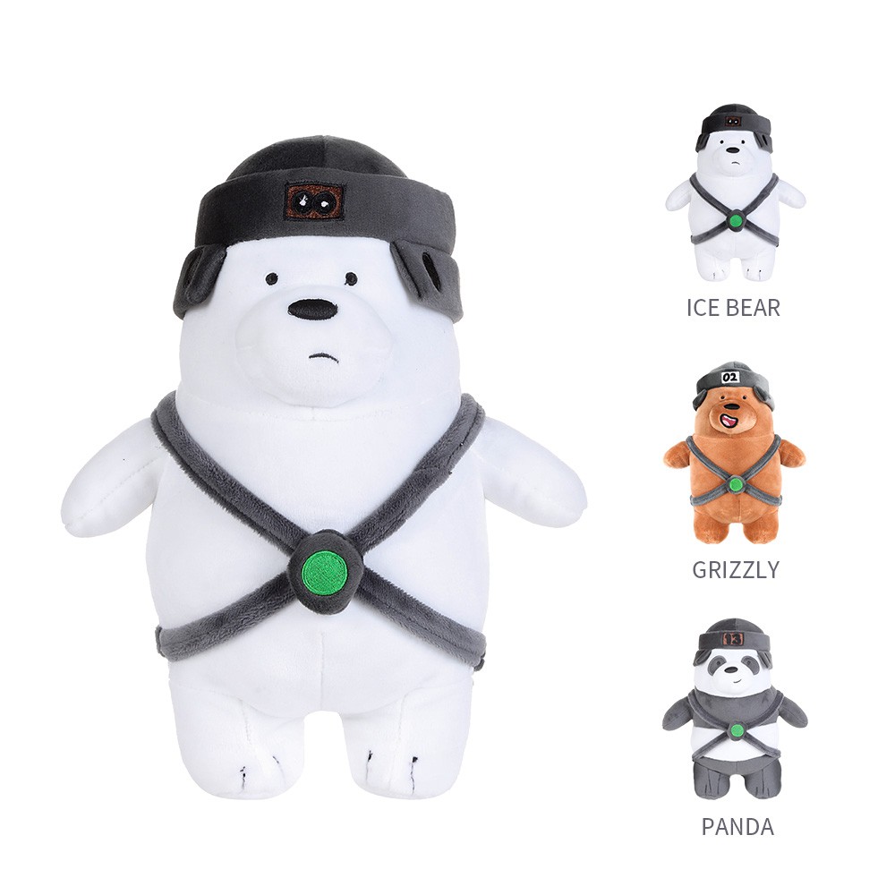 we bare bears standing plush