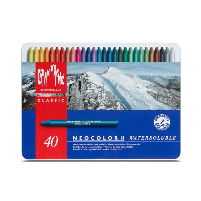 

CRAYON CARANDACHE NEOCOLOR II 40W ---READY---