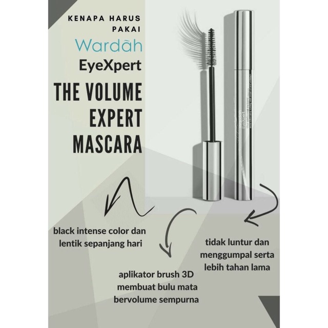 Wardah EyeXpert The Volume Expert Mascara 7gr