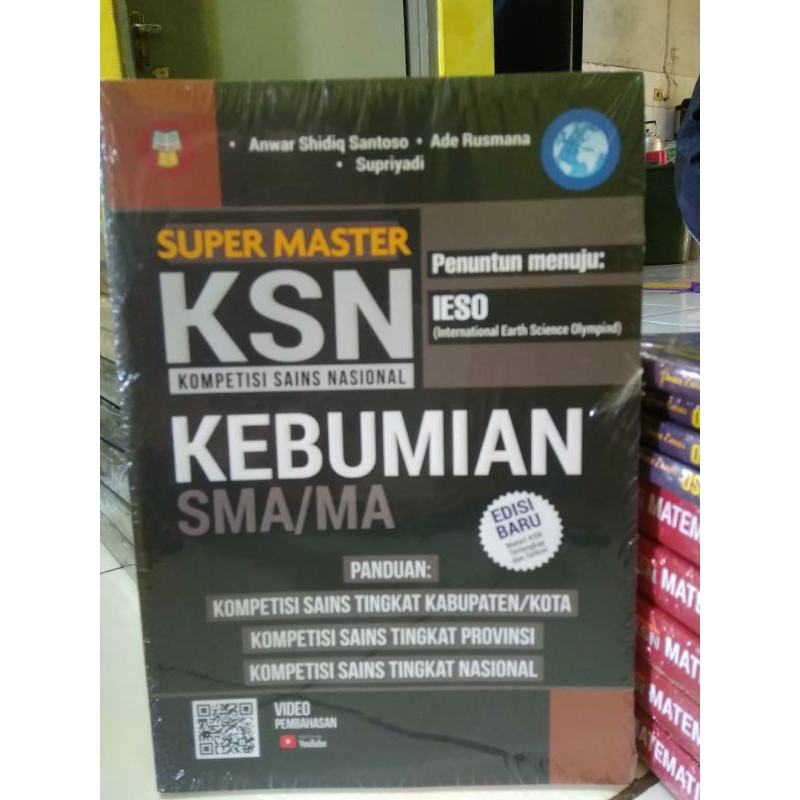 Buku Super Master KSN Olimpiade Kebumian SMA/MA
