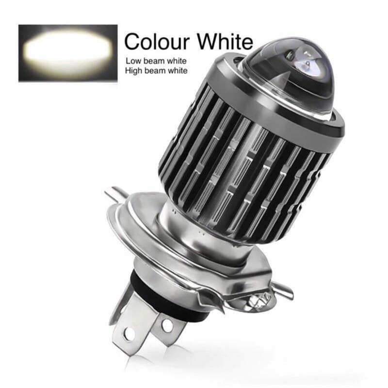 Bholam LED H4 Laser Hi/Low 18 watt h4 laser LED MOTOR MOBIL UNIVERSAL KAKI H-4-H4 Laser Putih