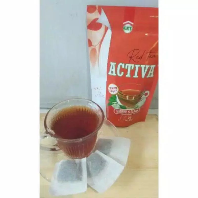 

(beli 10 gratis 1) red tea activa(RTA) teh penggemuk (celup)