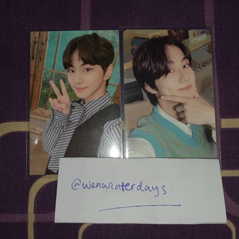 ENHYPEN PHOTOCARD PC JUNGWON JW SPC SPECIAL CARD ENCOM ENCOMPANION ENCONNECT ENCON DAGU SELCA SELFIE