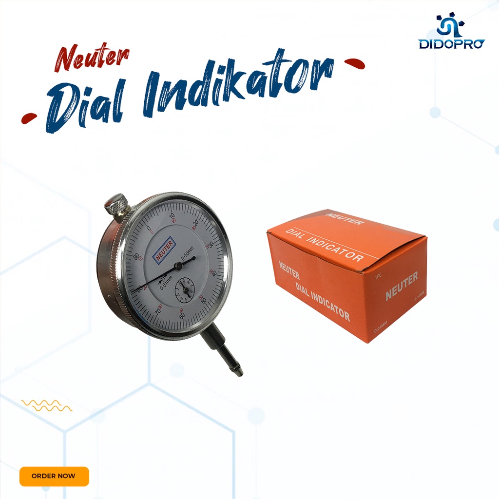 DIAL INDICATOR DIAL GAUGE I JARUM INDIKATOR UKUR GOYANGAN DIAL INDIKATOR