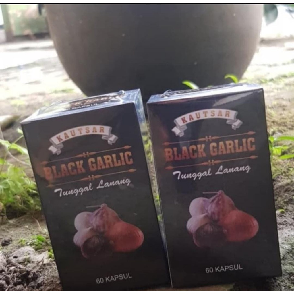 Kapsul Black Garlic Kautsar 60kpsl | Bawang Tunggal Lanang Original