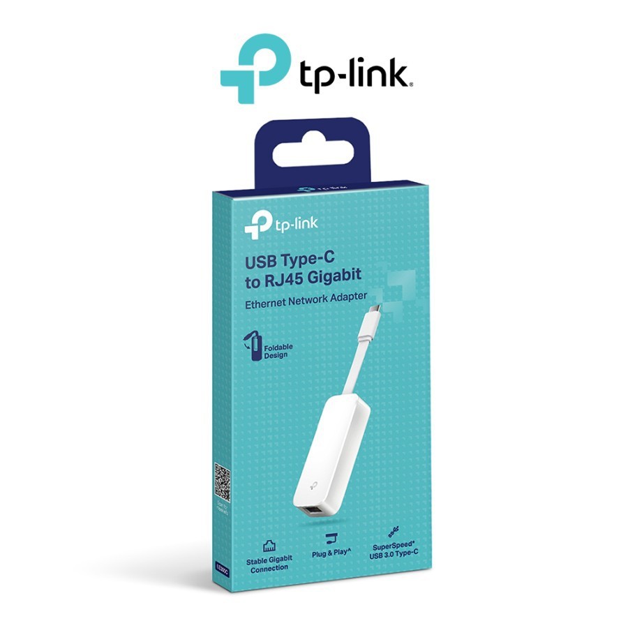 USB Type-C to RJ45 Gigabit Ethernet Network Adapter TP-LINK UE300C