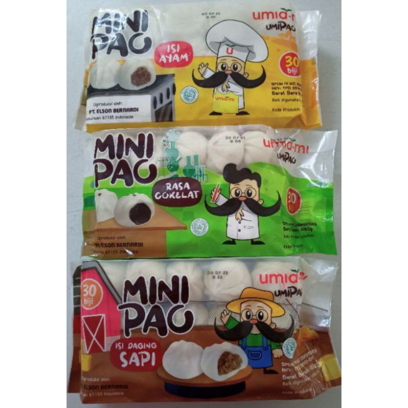 Mini Pao/Mipao Isi 30pcs Bapau/kipao/Minipao