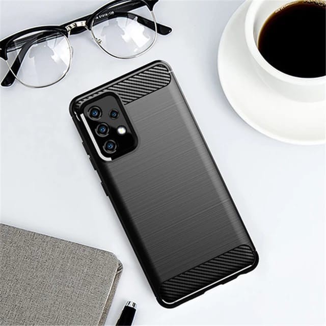 Samsung A52 A72 A32 A22 4G / 5G A31 A51 A71 Soft Case Brushed Carbon