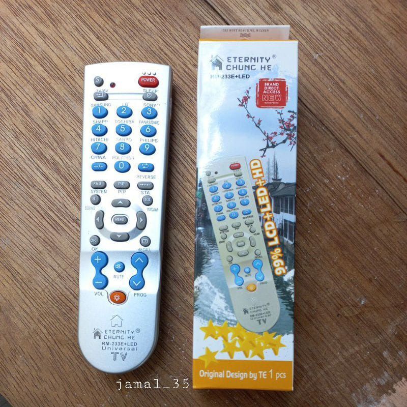 REMOT TV MULTI SERBA GUNA UNTUK TV TABUNG SLIM FLAT