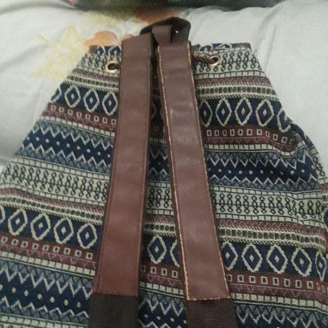 Tas Ransel Im Js-016-13 / Tas Tribal / Tas Batik / Tas Sekolah Anak / Backpack Ethnic / Tas Wanita