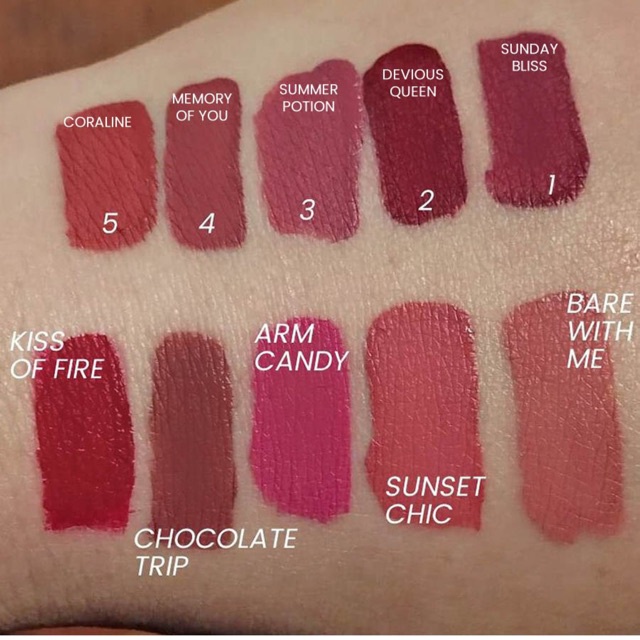 LUMECOLORS Lipstik VELVET LIPCOAT - Summer Potion 3ml-5