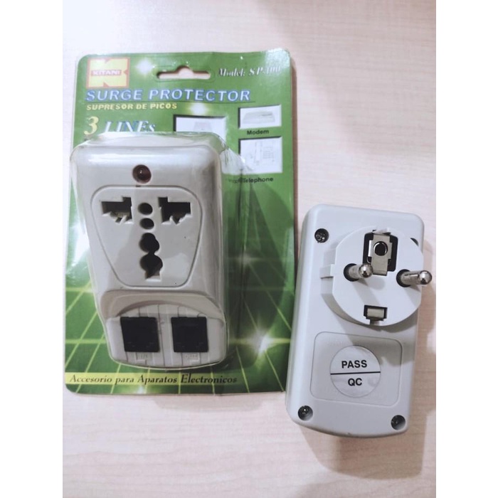 Nay Anti Petir / Stok Kontak Anti Petir / Surge Protector Stop Kontak Anti Petir Kualitas Terbaik