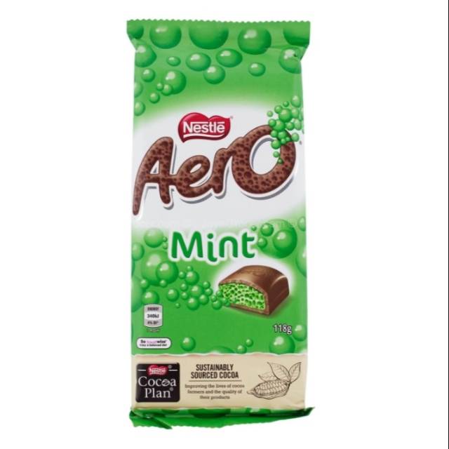 

Aero Mint Chocolate Block Australia cokelat Australia original