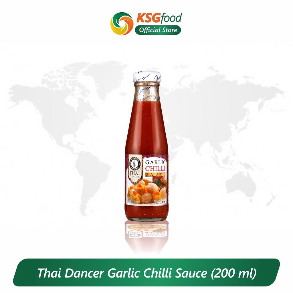 

Thai Dancer GARLIC CHILLI SAUCE 200ML/SAOS CABAI/SAUS SAMBAL