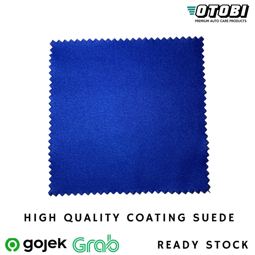Nano Ceramic Coating Suede Cloth Applicator Aplikator Kain Lap Mobil