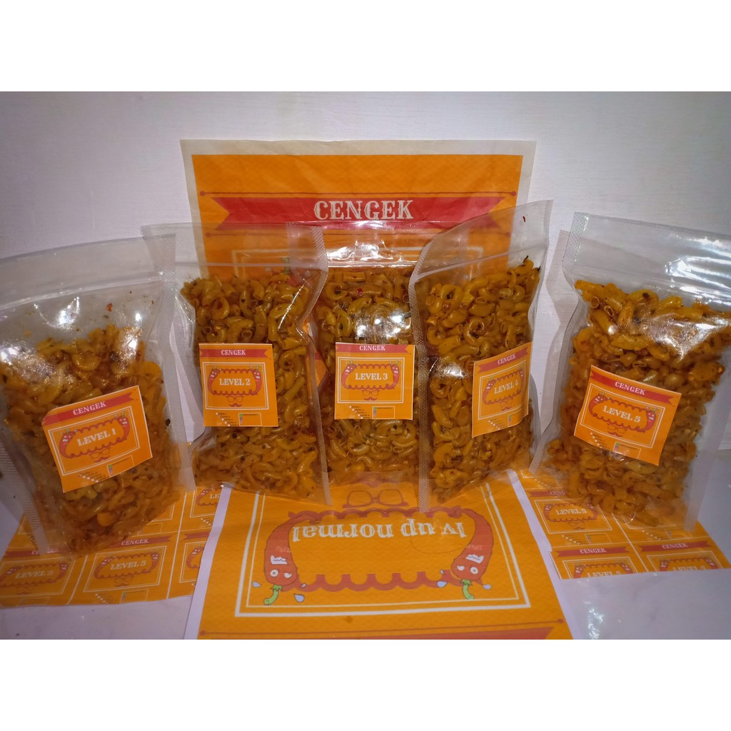 

200 gr Makaroni / Macaroni / Makroni Goreng Gurih Krispi oleh Makaroni Cengek Level Up Normal