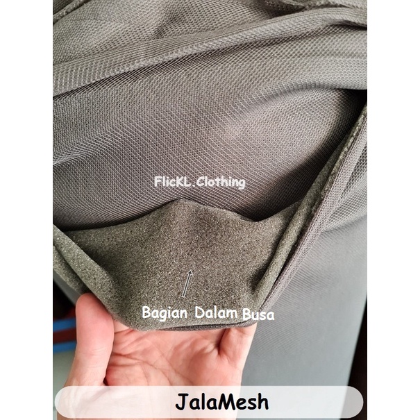 Bahan Kain Jala Mesh Jalamesh Busa Tas