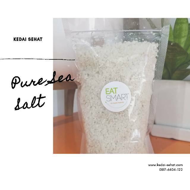 500gr Natural Sea Salt (Garam Laut tanpa proses)