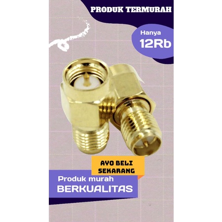 Pigtail modem orbit star 2 Konektor Sma Male ke Sma female