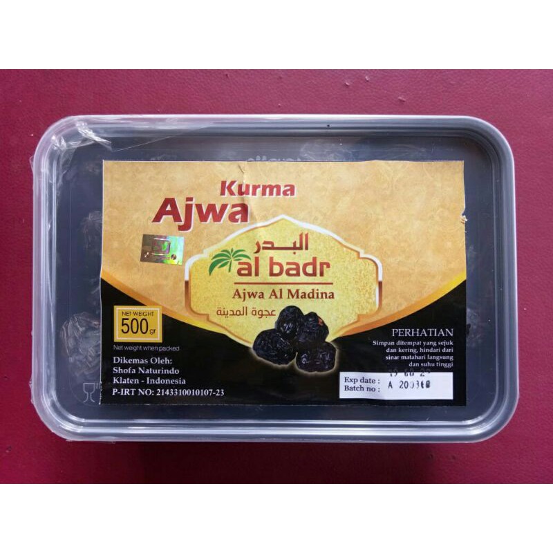 

KURMA AJWA 500 gr