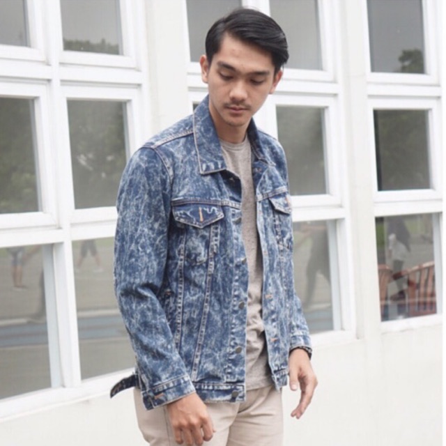 jaket denim wash
