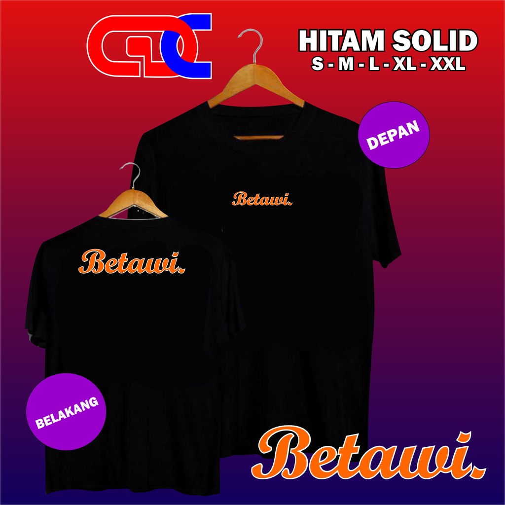 KAOS BAJU BETAWI / KAOS BETAWI DISTRO